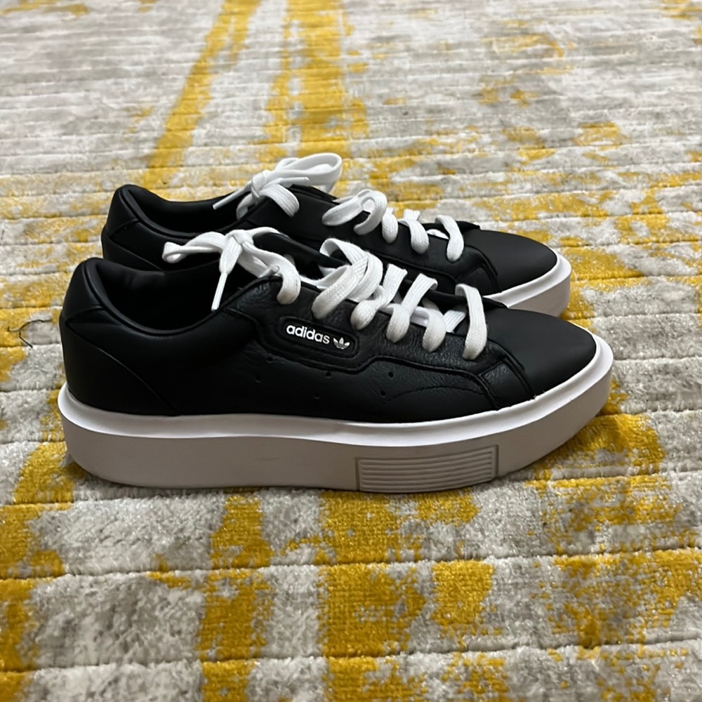 Adidas leather sneakers